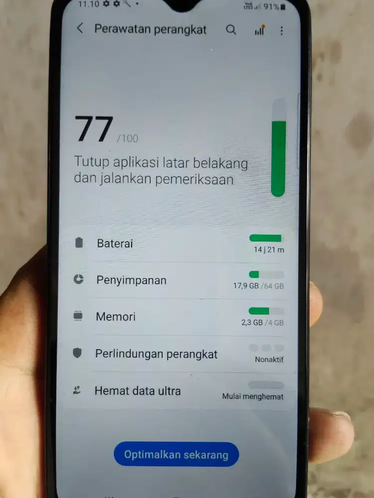 Samsung A50s normal jaya