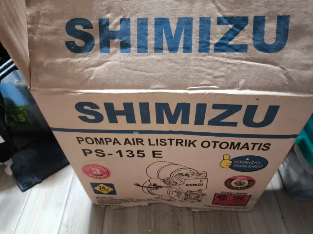 Mesin Aer Booster Shimizu