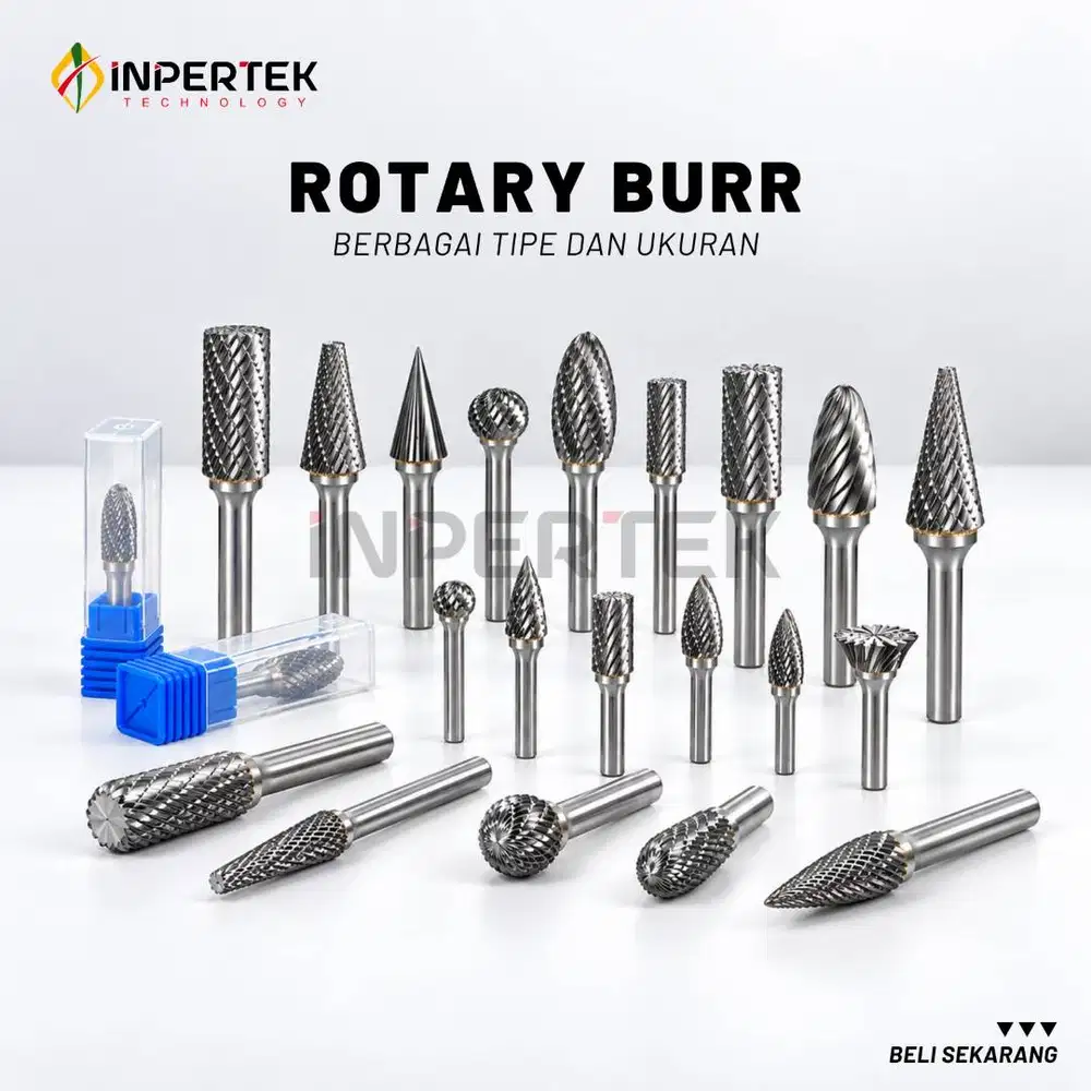 Rotary Burr Carbide Mata Kikir Tuner Gerinda Logam