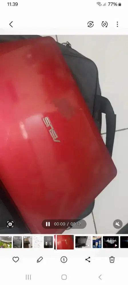 Dijua Laptop thosiba mati