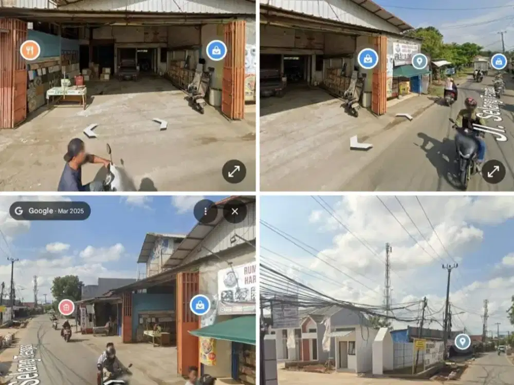 Disewakan lahan cocok untuk gudang sudah full atap dan garasi.