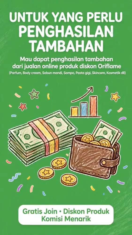 Penghasilan tambahan dari Jualan Online