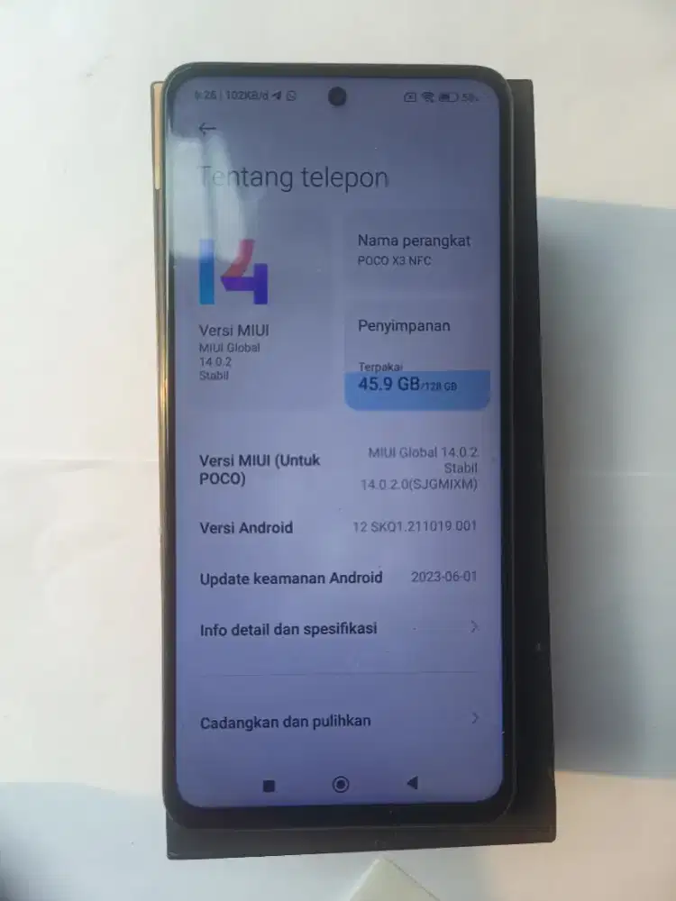 Poco X3 NFC (Bukan Pro) 8/128