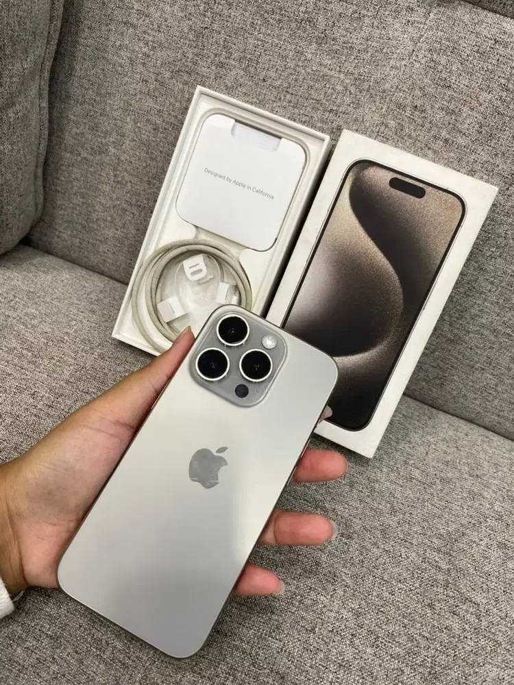 IPHONE 15 PRO 256GB IBOX NATURAL TITANIUM