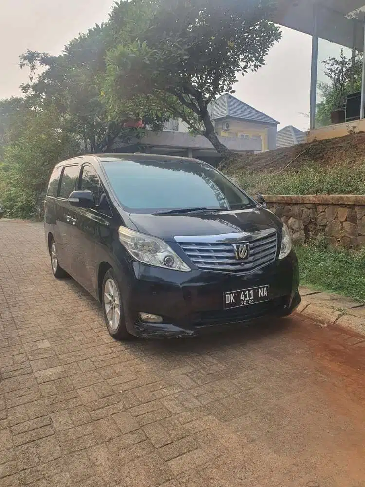Toyota Alphard 2010 Bensin