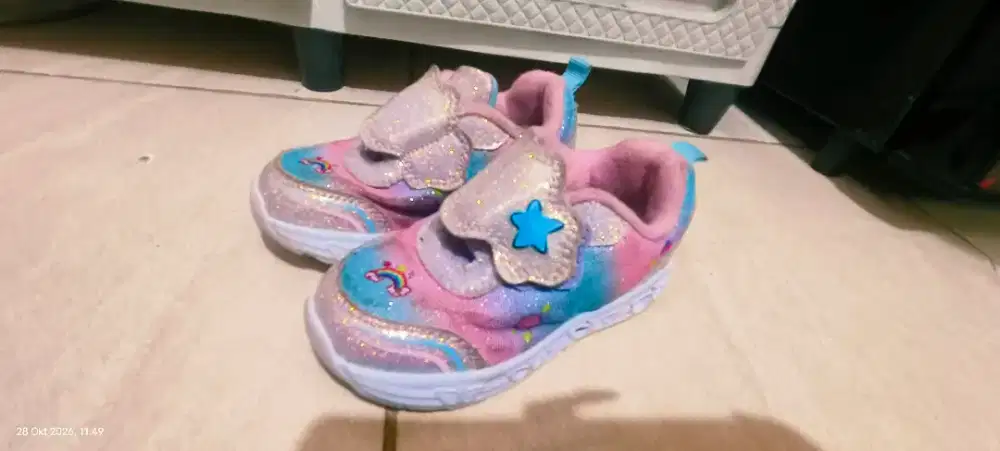 Sepatu anak led crocodile sze 22/23
