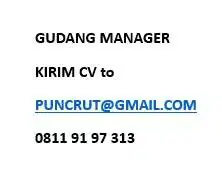 MANAGER GUDANG / PURCHASING