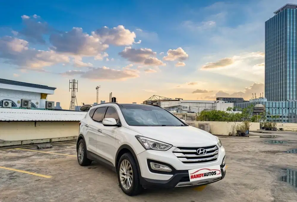 Hyundai Santa Fe XG Bensin Panoramik 2013 Automatic Putih Metalik