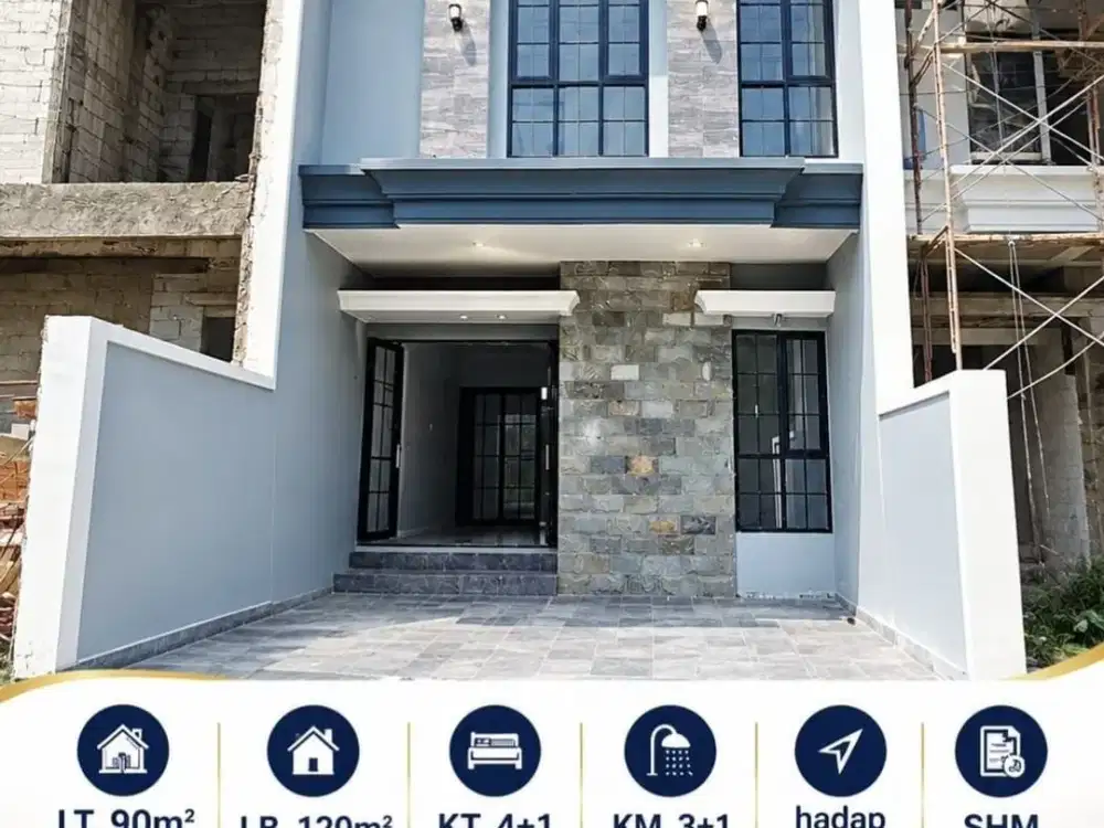 Dijual Rumah Siap Huni Di Kawasan Elite Darmo Mayjen Sungkono, Surabaya Barat