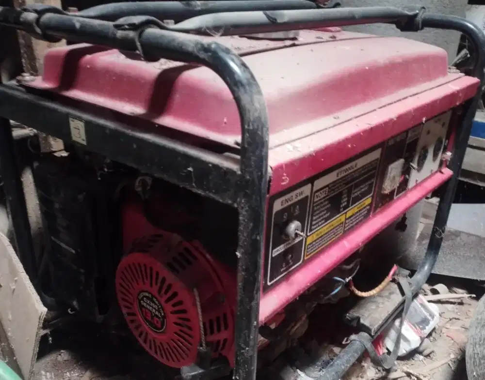 Mesin Genset General ET 7000LE 6000 Watt Starter