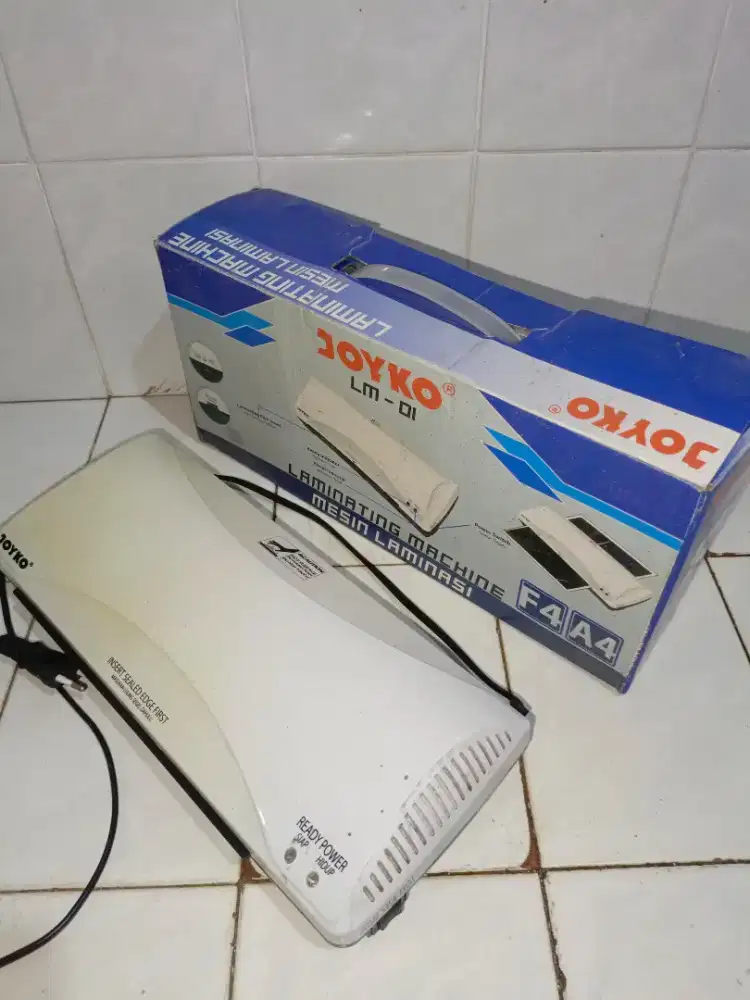 Alat Mesin Laminating / Press Dokumen Maks F4/Folio, Kondisi Istimewa
