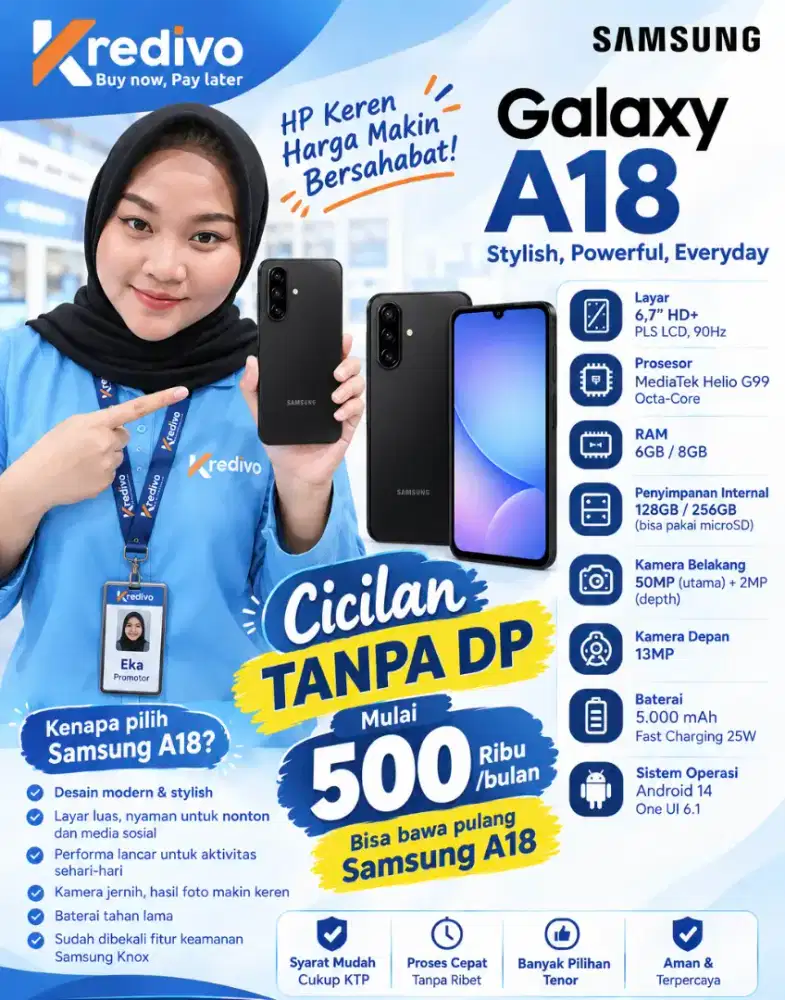 CICILAN SAMSUNG A18