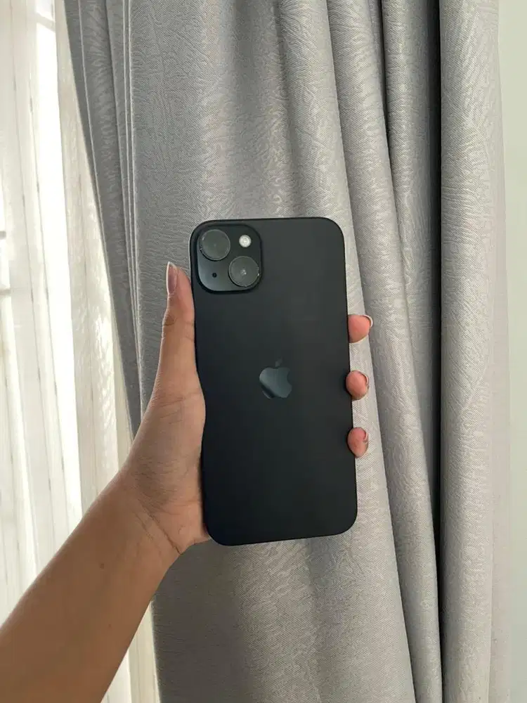 IPHONE 15 PLUS 128GB BLACK SECOND ORIGINAL IMEI TERDAFTAR