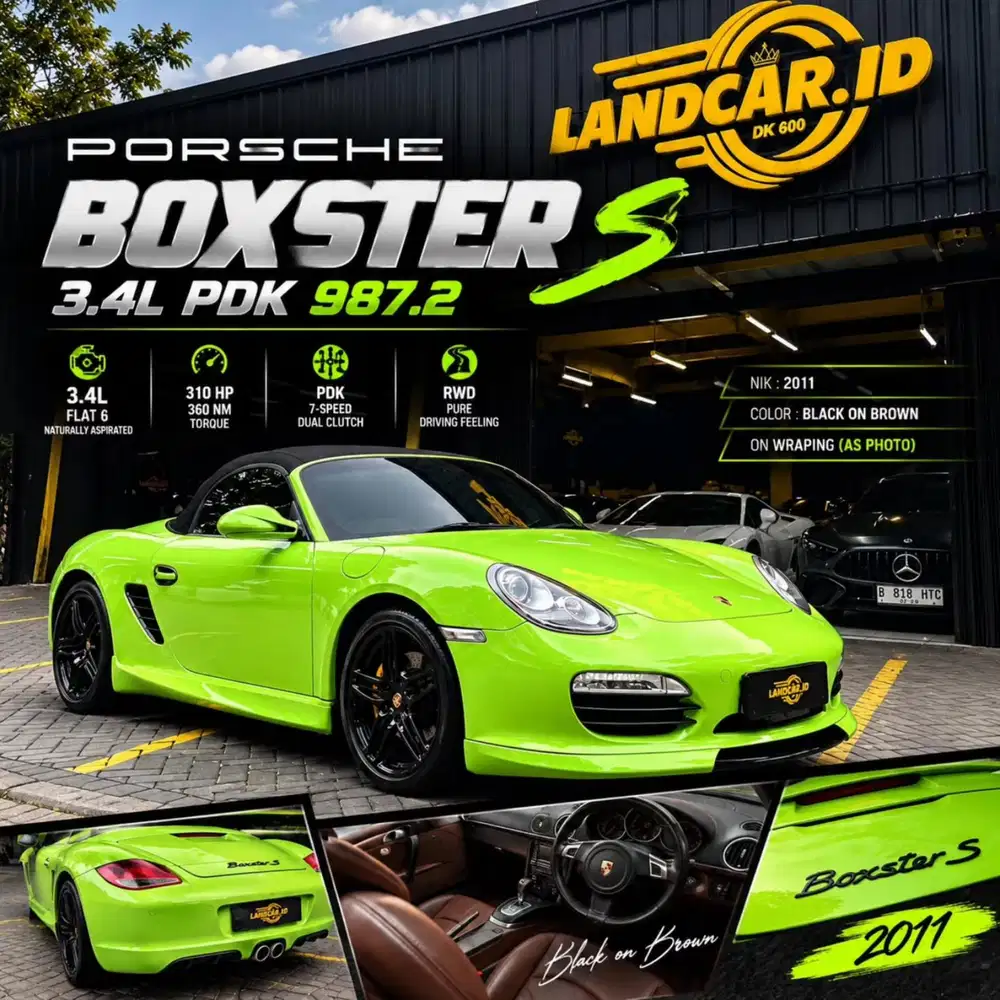 Porsche Boxster S (987.2) 3.4 PDK 2011