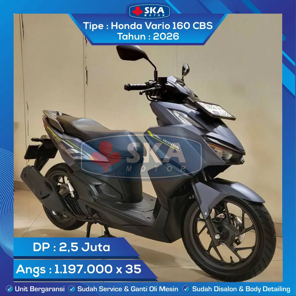 Honda Vario 160 CBS Tahun 2026