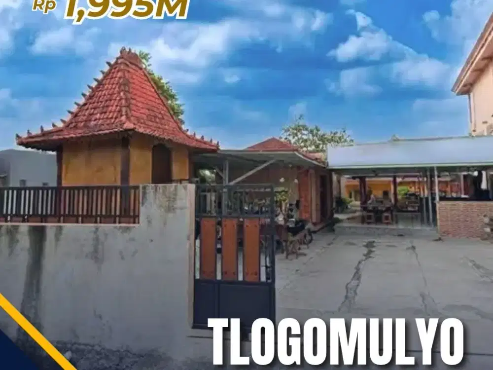 Dijual Rumah Angkringan di Tlogomulyo Pedurungan Semarang