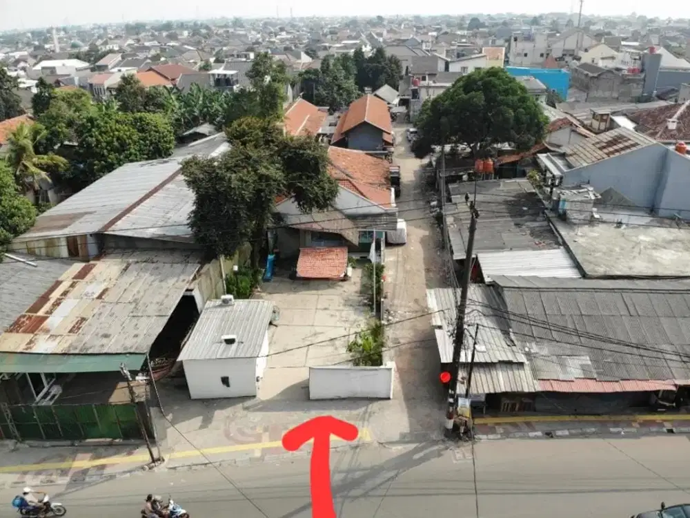 LAHAN KOMERSIAL RAYA CEGER LT 2.198M² PINGGIR JALAN!