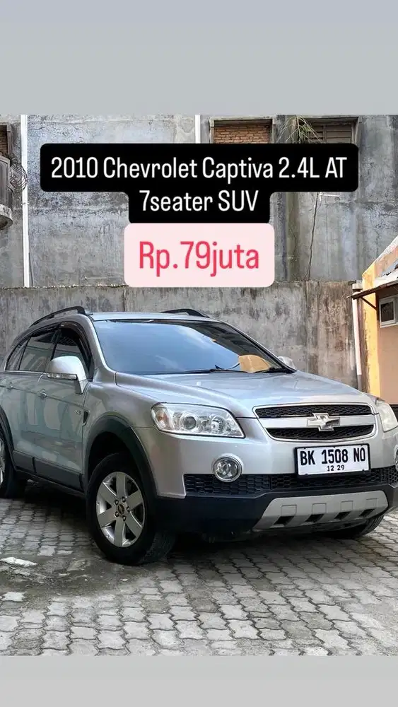 SUV 7seater Chevrolet Captiva 2.4L AT bensin nik 2010 bukan CX5