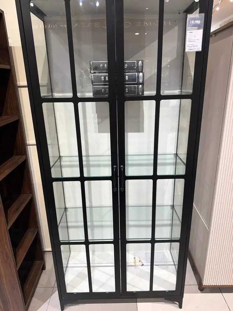 lewis glass cabinet