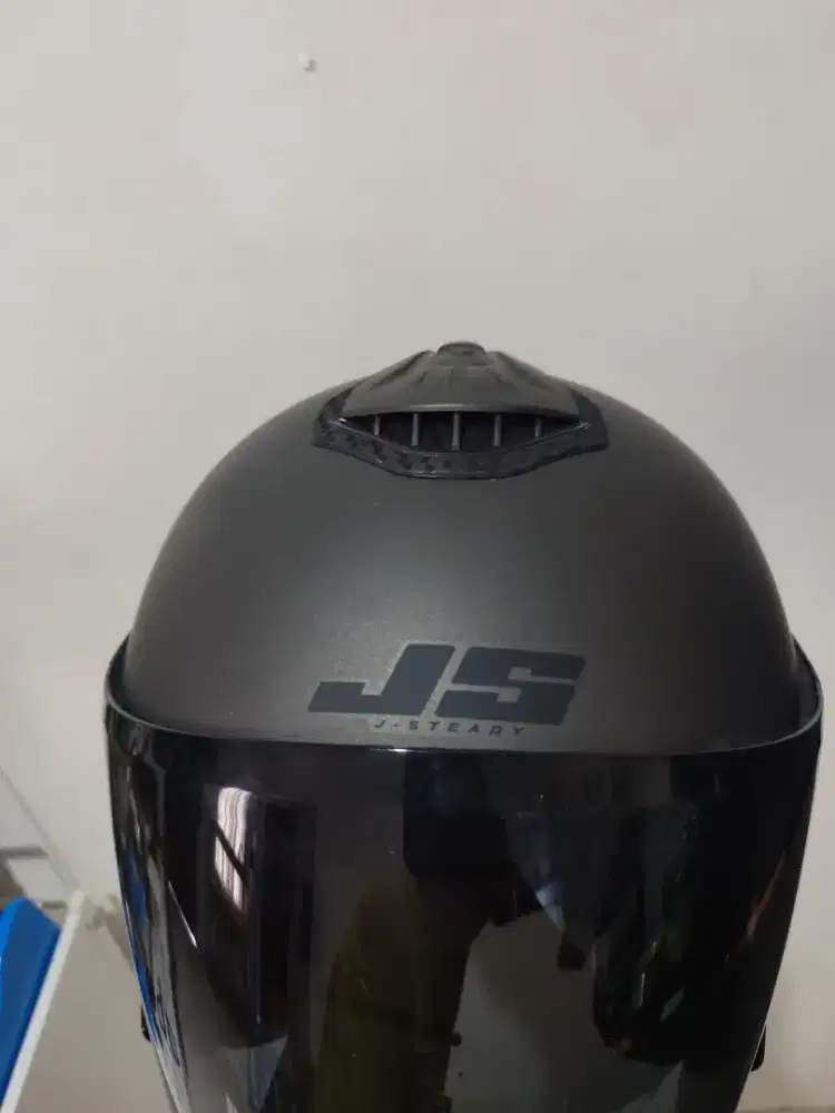 Helm JS Latte Solid Grey Second Mulus (Minus Gores Tipis)