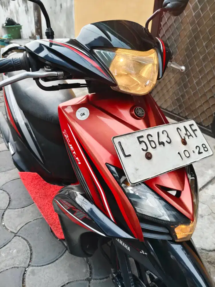 Mio GT 2013 FI CW Merah Hitam Original
