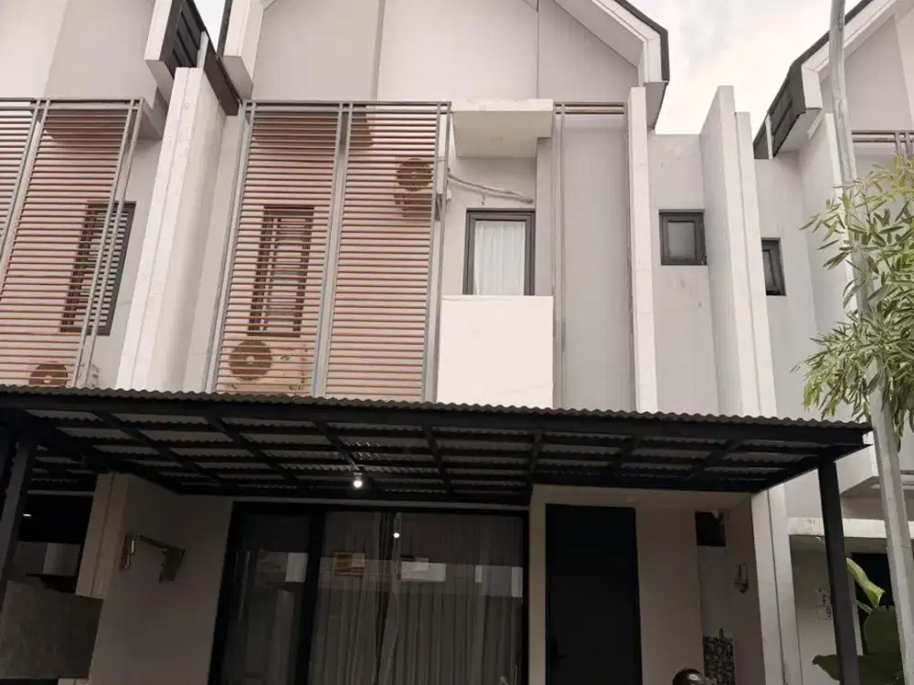 Sewa rumah BSD tangerang cluster Myza 6x10 semi furnish siap huni