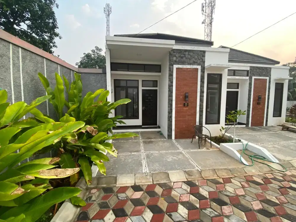Rumah Siap Huni, Kawasan Bebas Banjir Lokasi Strategis dekat Akses Tol!