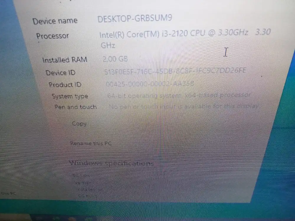 Komputer 1 set merk acer