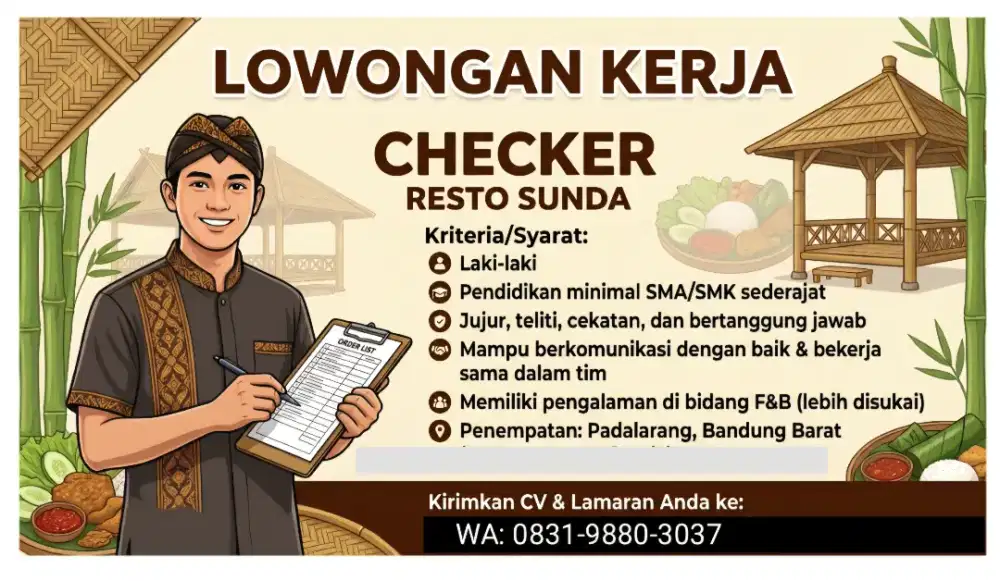 Food Checker, Restoran Sunda di Padalarang