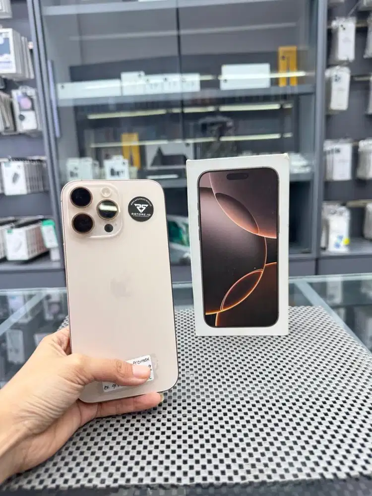 iPhone 16 Pro Max 256Gb Fullset, Ex Garansi Resmi Indonesia