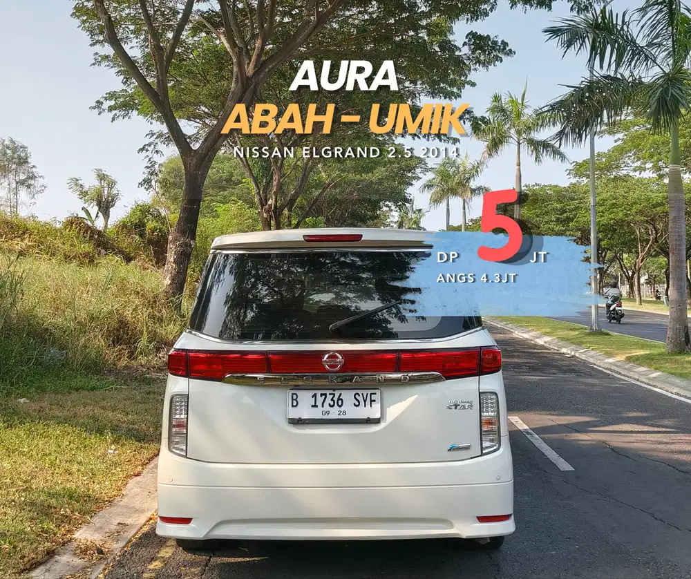 [TERMURAH] Nissan Elgrand 2.5 HWS 2014 bs TT NAV1 VOXY ALPHARD