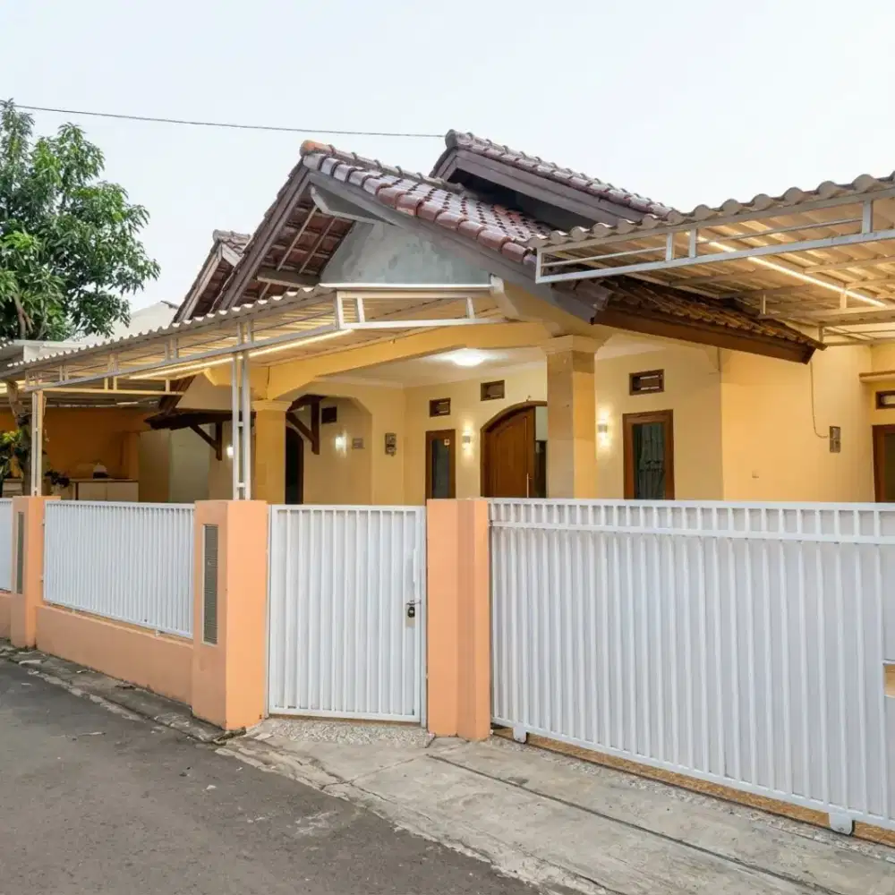 DIJUAL RUMAH LUAS DI DAERAH ASRI CIKARET CIBINONG