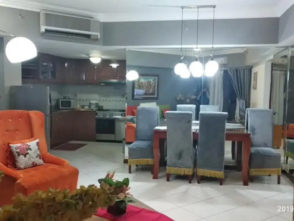 Disewa Apartemen Aryaduta Suites Semanggi 3BR Uk 110 m2 Furnished at Jakarta Selatan