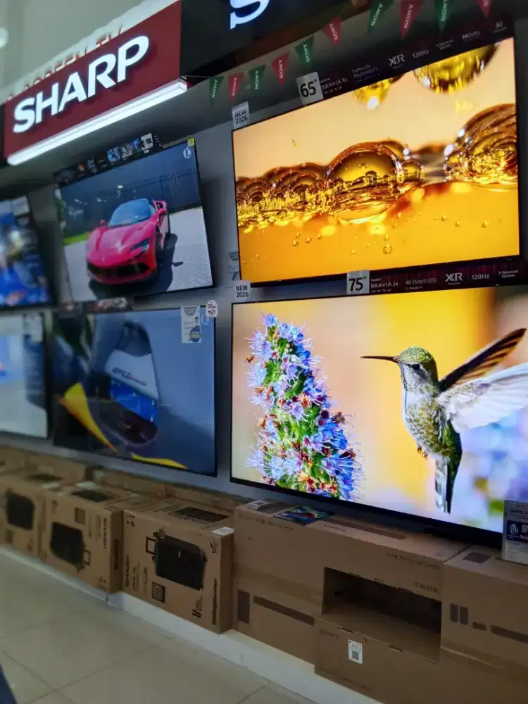 TV FREE 2X ANGSURAN DP SUDAH 0% SYARAT CUMA KTP