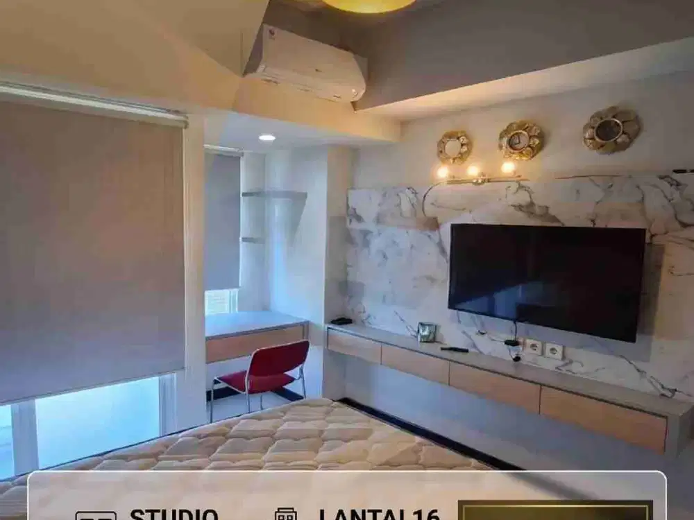 Disewa Apartemen Amor Studio, Furnish & View City Lantai 16
