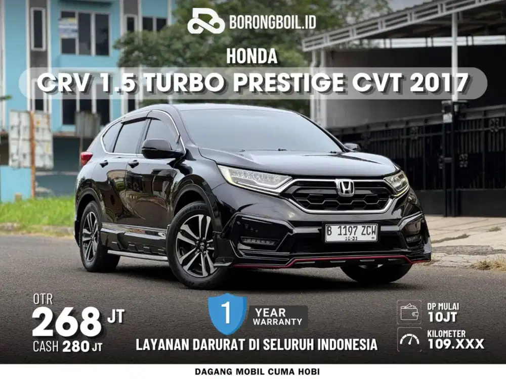 TERMURAH || HONDA CRV 1.5 TURBO PRESTIGE CVT 2017