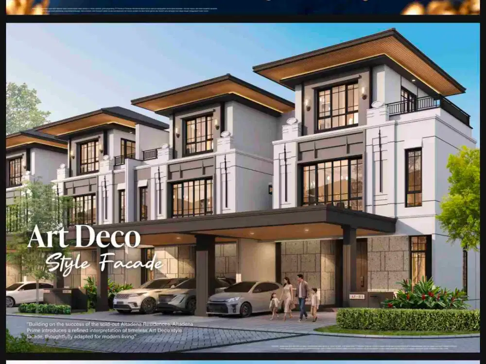Rumah 3 lantai bagus