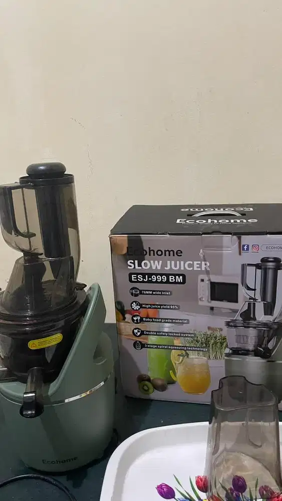 Slow juicer eco home
