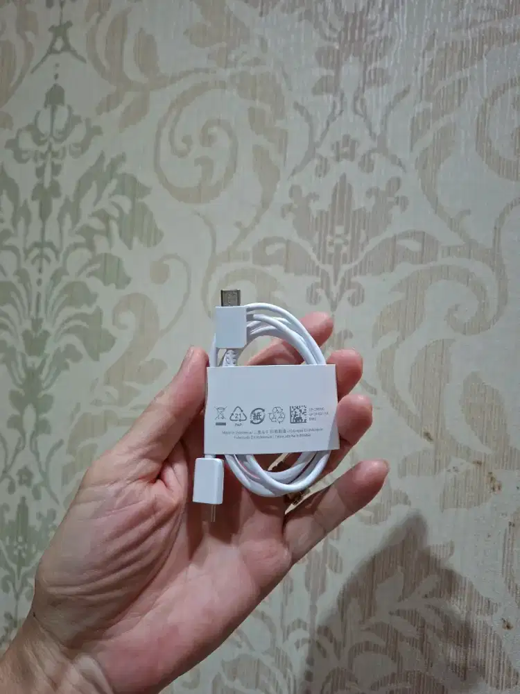 Kabel data original copotan samsung 45 watt kabel charger casan baru