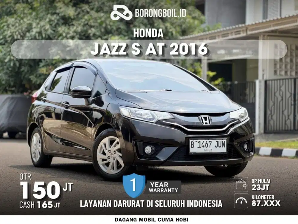 TERMURAH || HONDA JAZZ S 1.5 AT 2016