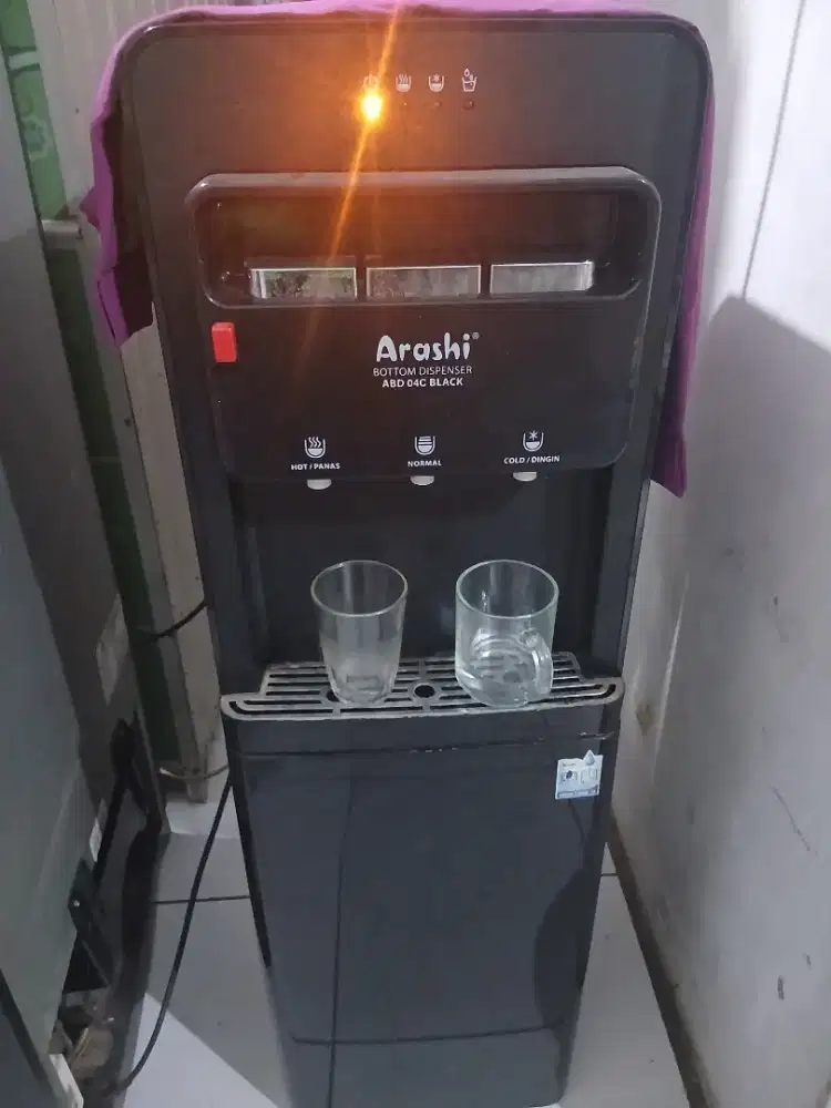 Dispenser Arashi air minum galon bawah