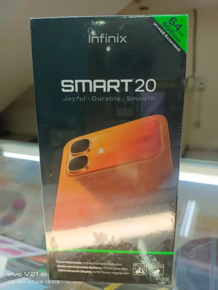 Infinix Smart 20 8GB/64GB Garansi Resmi