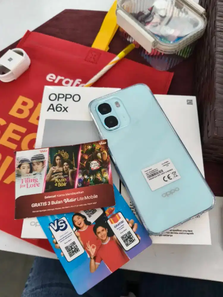 Oppo a6x 8/128 bisa cicilan