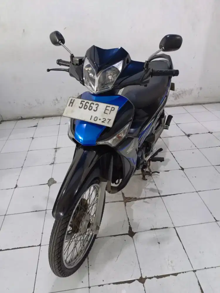 supra x125 ruji thn 2012 hitam
