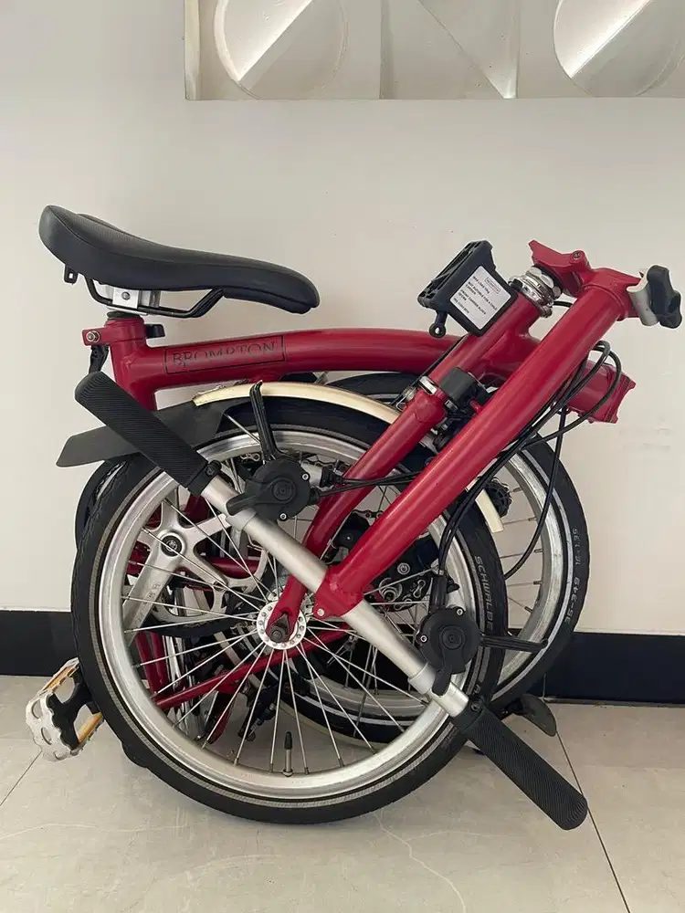 Brompton S6L House Red Original 6 Speed