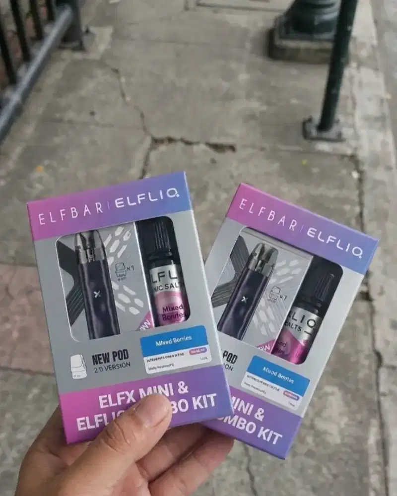 Elfbar Paket Mesin + Minyak 100 RB