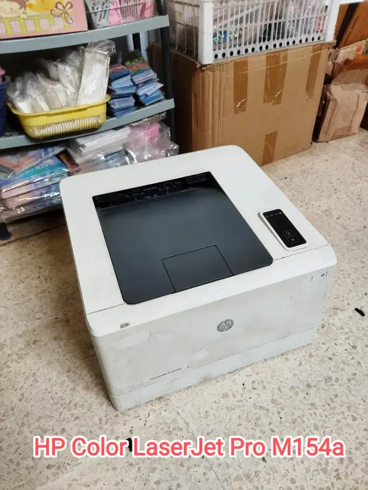 Printer HP Color LaserJet Pro M154a - Bekas - Dijual Apa Adanya