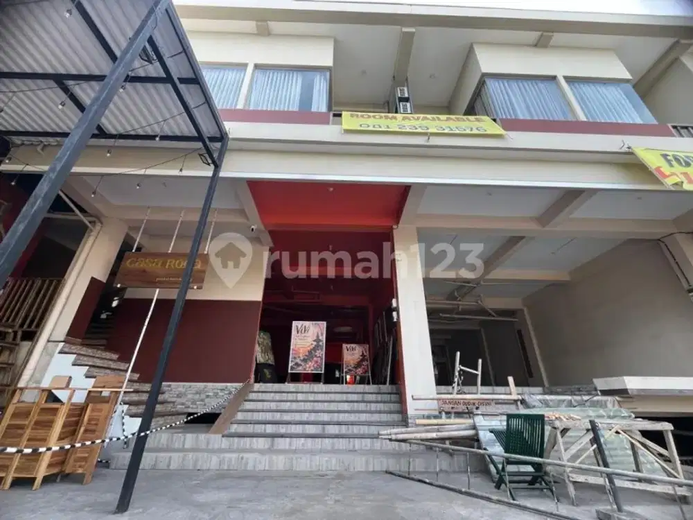 Prime Commercial Space For Lease In Batu Bolong Canggu, 120Sqm, High Foot Traffic, Idr 950 Million/Year