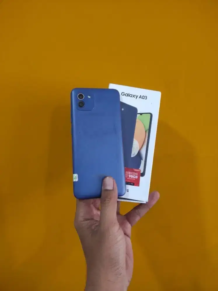 Fast respon WA Samsung Galaxy A03 4/64 Mulus segel normal
