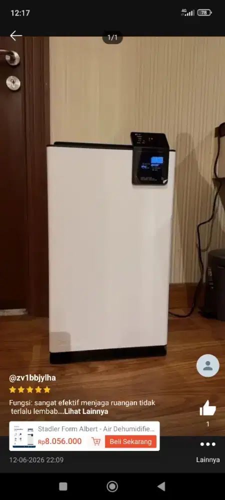 stadler form albert air humidifier